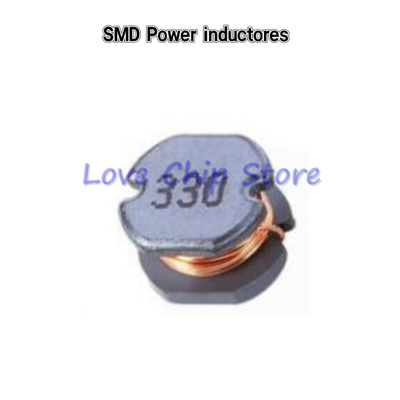 100 قطعة Inductores دي potencia محث طاقة SMD CD42 2.2uH 3.3uH 4.7uH 6.8uH 10uH 22uH 33UH 47UH 2R2 3R3 4R7 6R8 4.5*4*2.5 مللي متر