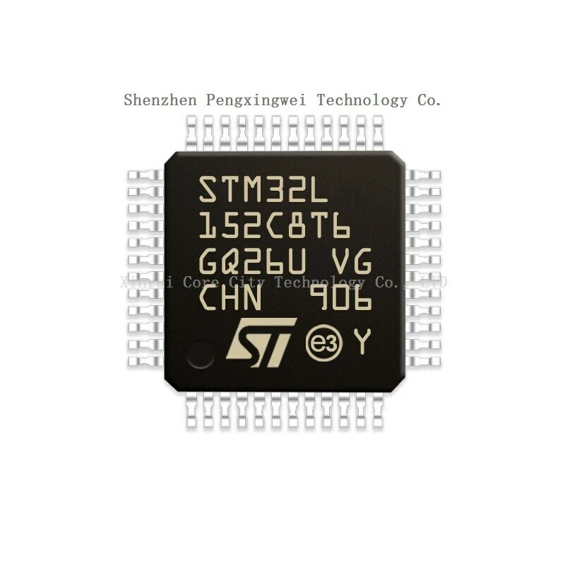 وحدة معالجة مركزية Stm stm32 stm32l stml152 c8t6 stm32l152c8t6 stml152c8t6 وحدة تحكم صغيرة (mcu/mpu/soc)