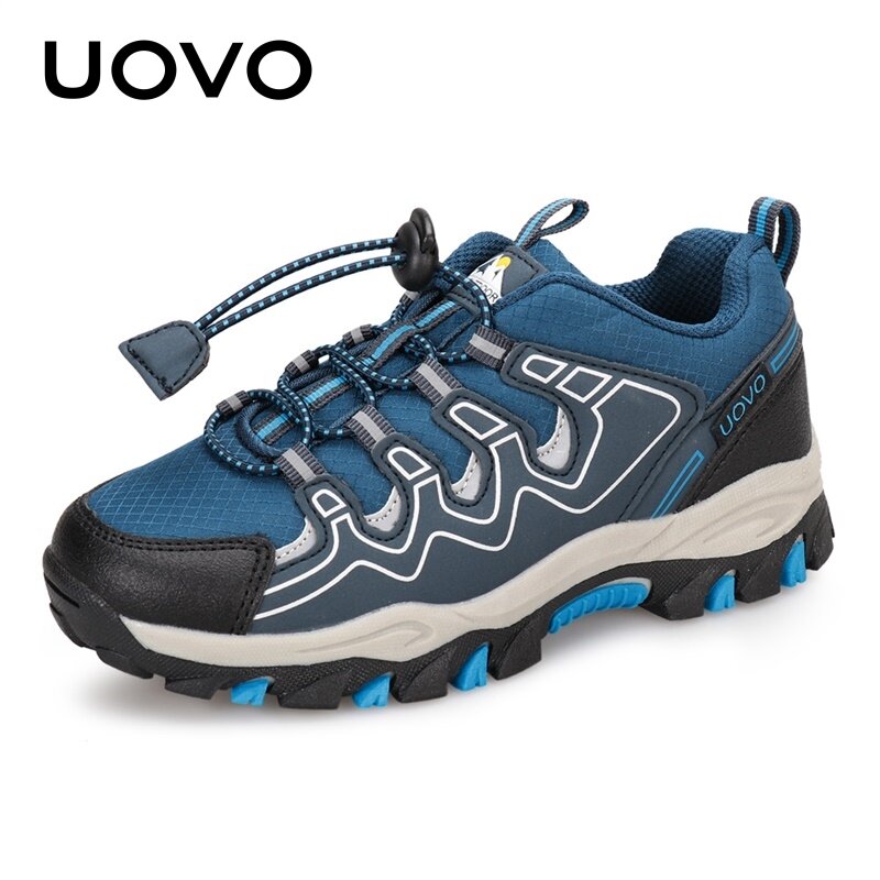 UOVO-أحذية المشي لمسافات طويلة للأطفال ، أحذية رياضية للأولاد ، أحذية أطفال للخروج ، وصلت حديثًا ، الربيع والخريف ، Eur #27-39 ،