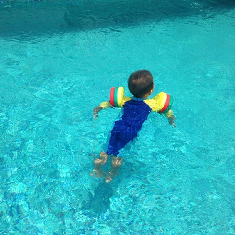 Kids EVA Foam Swim Discs Arm Bands Floating Sleeves Inflatable Pool Float Board Baby Swimming Exercises Circles Rings