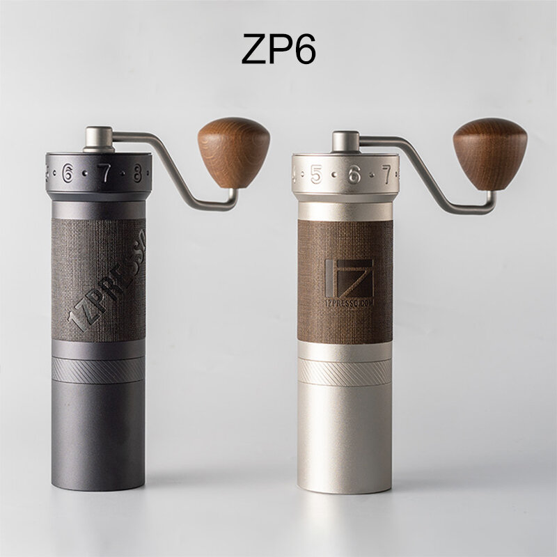 مطحنة قهوة يدوية لصب أكثر ، 1 زبريسو ZP6 ، 48 مللي متر آلية نتوءات أدق ، مثالية لصب أكثر