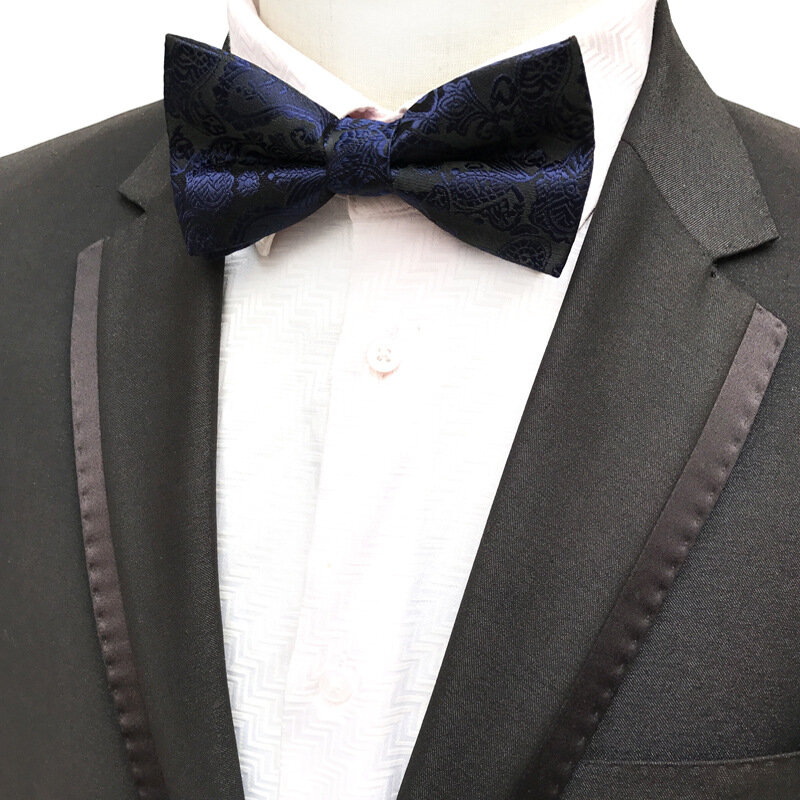 الكورية نمط بيزلي الخصر مزدوجة ربطة القوس البريطانية Corbata Mariposa Hombre Boe التعادل للرجال اكسسوارات الزفاف