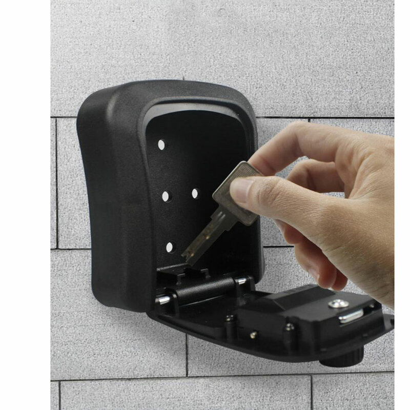 صندوق حفظ الودائع مفاتيح خزنة أمان سرية خفية آمنة المحمولة صندوق قوي المواد البلاستيكية مناسبة للمنزل والديكور والمصنع
