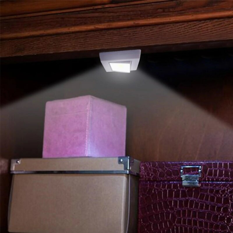 المحمولة اللاسلكية COB LED التبديل الخفيفة ، ضوء الليل لخزانة ، تحت خزانة ، الرف ، خزانة ، المرآب ، المطبخ