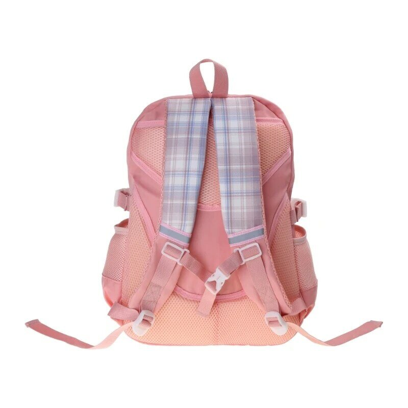 Bowknot حقيبة الظهر النايلون حقيبة مدرسية للمراهقين الفتيات الأطفال حقيبة الطالب عادية Daypack كتاب حقائب