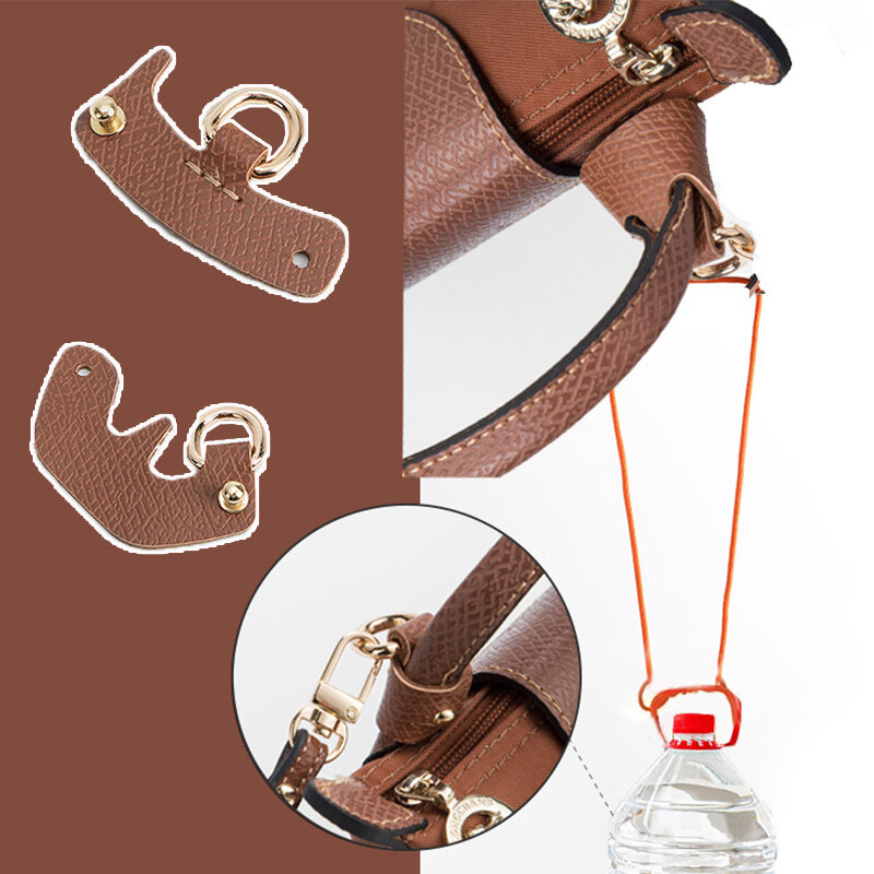 حقيبة حزام حقيبة DIY بها بنفسك التحديثية مشبك حقيبة التحول الملحقات معلقة مشبك سهلة التركيب واحدة شراء الجلد الحقيقي