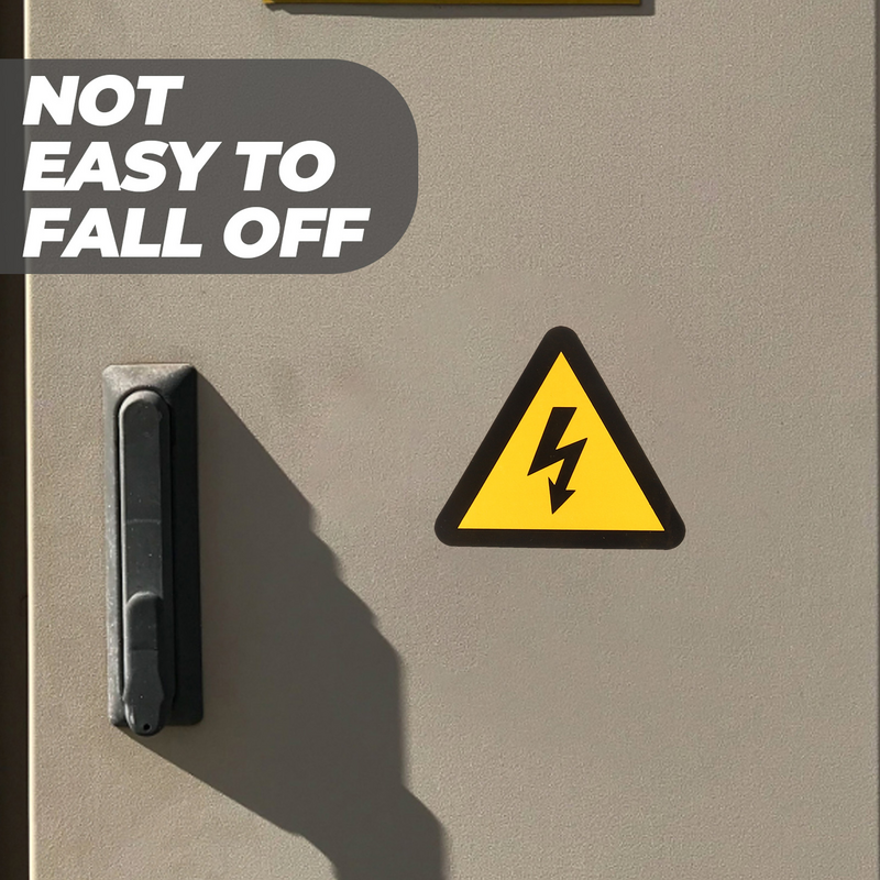 ملصقات تحذيرية عالية الجهد ، ملصقات لصائق ، شعارات إشارات مخاطر كهربائية صغيرة ، آمنة للتزين ، 30:
