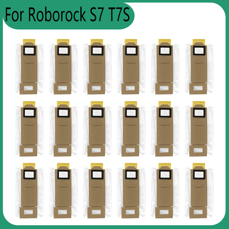 أكياس الغبار ل Roborock T7S T7S زائد S7 S7 زائد S7MAX S7 MAXV مكنسة كهربائية الملحقات استبدال المنزلية الغبار حقيبة