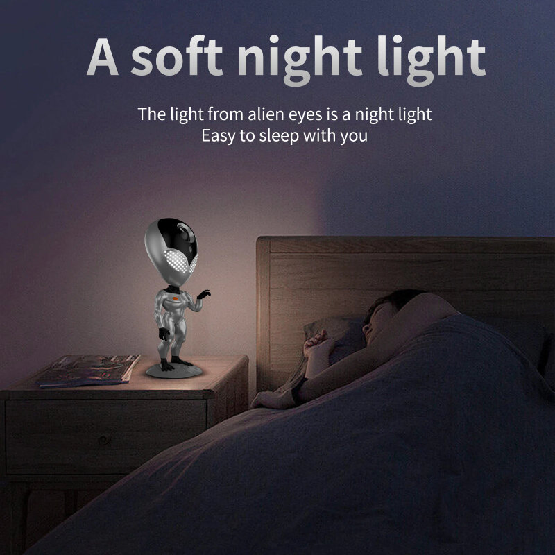 جهاز عرض أجنبي LED ، مصباح تخييم ، إسقاط سديم ، جو تفاعلي ، إضاءة ليلية ، غرفة نوم ، ديكور سطح المكتب ، هدية للأطفال