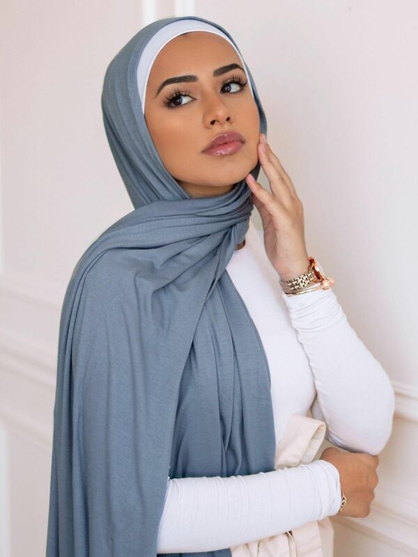 قسط جيرسي الحجاب وشاح للنساء المسلمات ، عمامة ، التفاف رأس الإناث ، الحجاب مسلم ، الحجاب رمضان