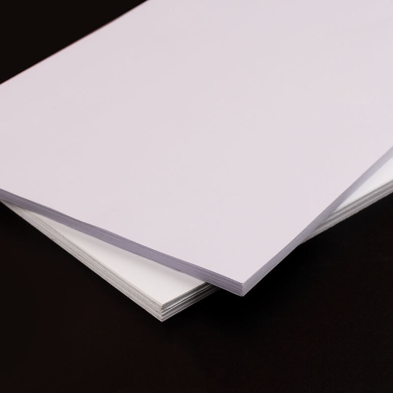 ورقة لاصقة بيضاء غير لامعة ، ملصق قابل للطباعة ، ملصق مقاوم للماء للطابعة النافثة للحبر بالليزر ، القرطاسية ، 50 ورقة لكل مجموعة ، A4