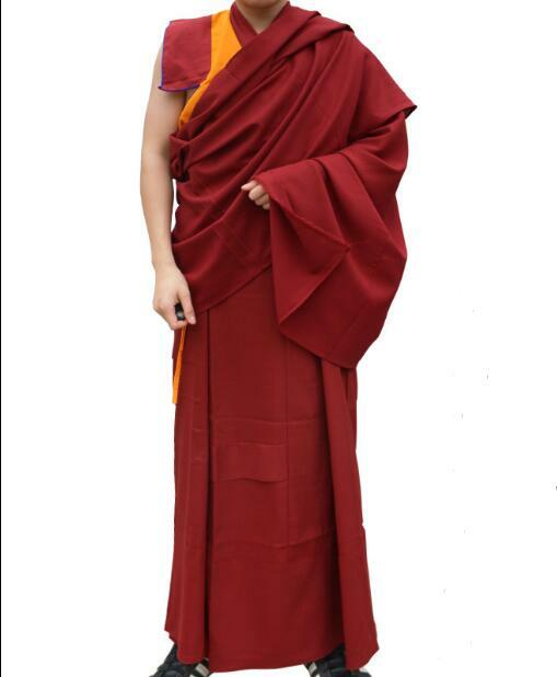 لاما الراهب موحدة التبتية الصينية دعوى البوذية زن دونغغا الأحمر رقيقة