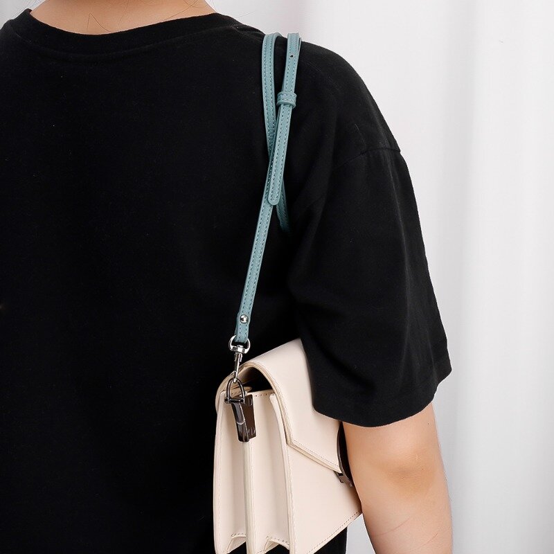 حزام حقيبة جلدية حقيقية ل Crossbody ، حزام حقيبة يد ، اتصال مشبك مجموعة ، DIY بها بنفسك استبدال ، مقبض محفظة ، حقيبة أجزاء ، اكسسوارات ، جديد