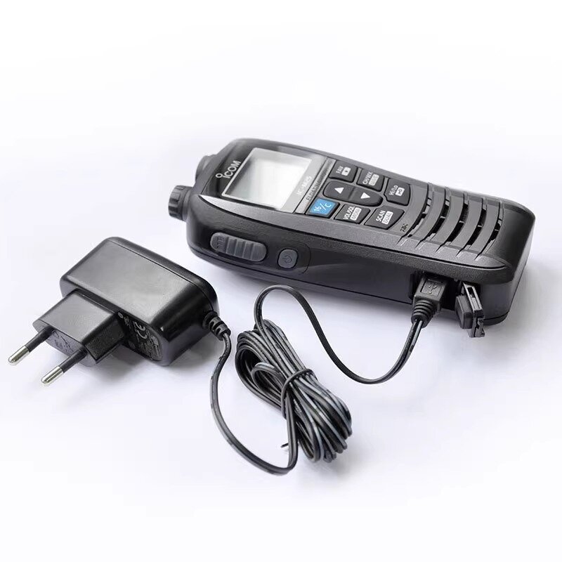 راديو بحري من ICOM ، جهاز اتصال لاسلكي بحري ، جهاز إرسال واستقبال VHF