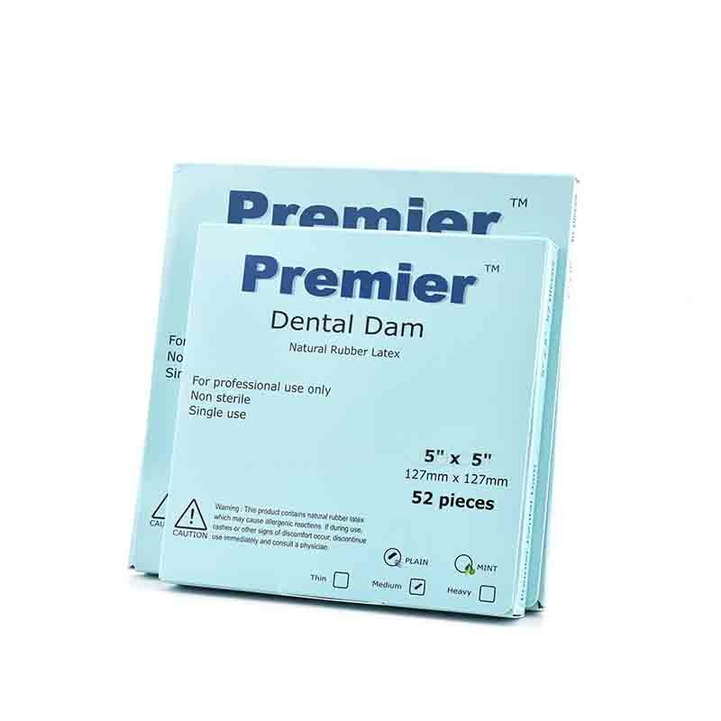 Premier Rubber Barrier Cloth Dental Seal Cloth Oral Insulation Cloth Natural Rubber Large/Small Dental Park