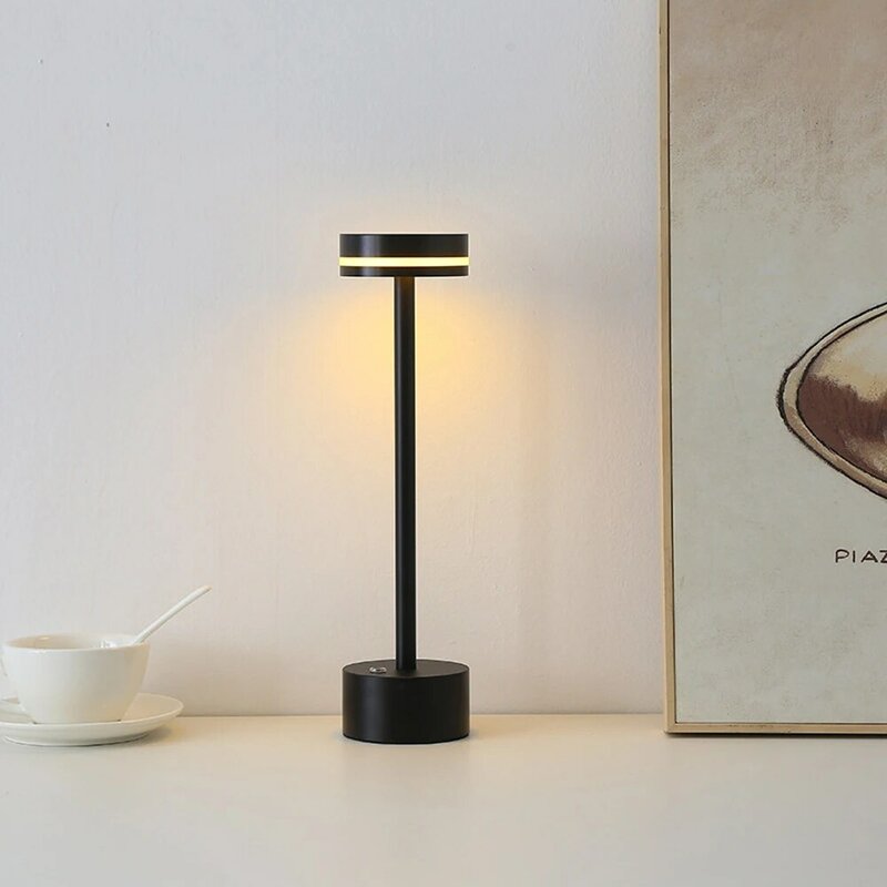 LED الفطر برعم الجدول مصباح قابلة للشحن اللمس ثلاثة لهجة الإضاءة ل مقهى بار مطعم غرفة المعيشة غرفة نوم دراسة الديكور