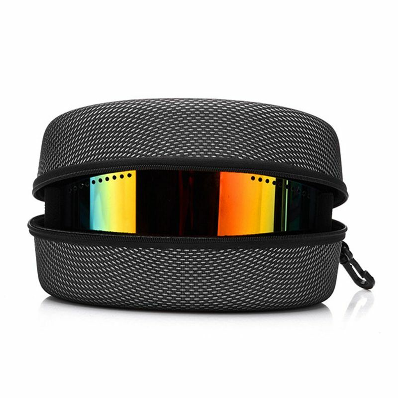 للحماية، نظارات التزلج EVA للنظارات الشمسية التي تحمل مشبك سحاب صلب
