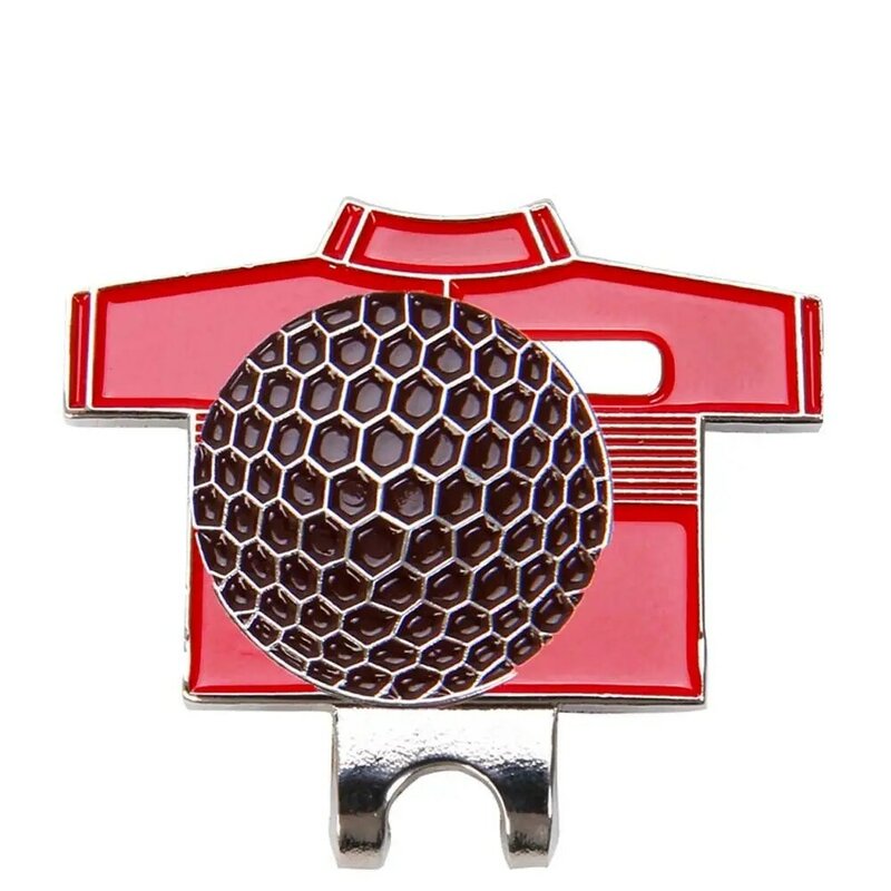 علامة وضع كرة الجولف المغناطيسية للجولف ، تصميم جيرسي ، مشبك قبعة ، محاذاة وضع الجولف ، إكسسوارات العلامات