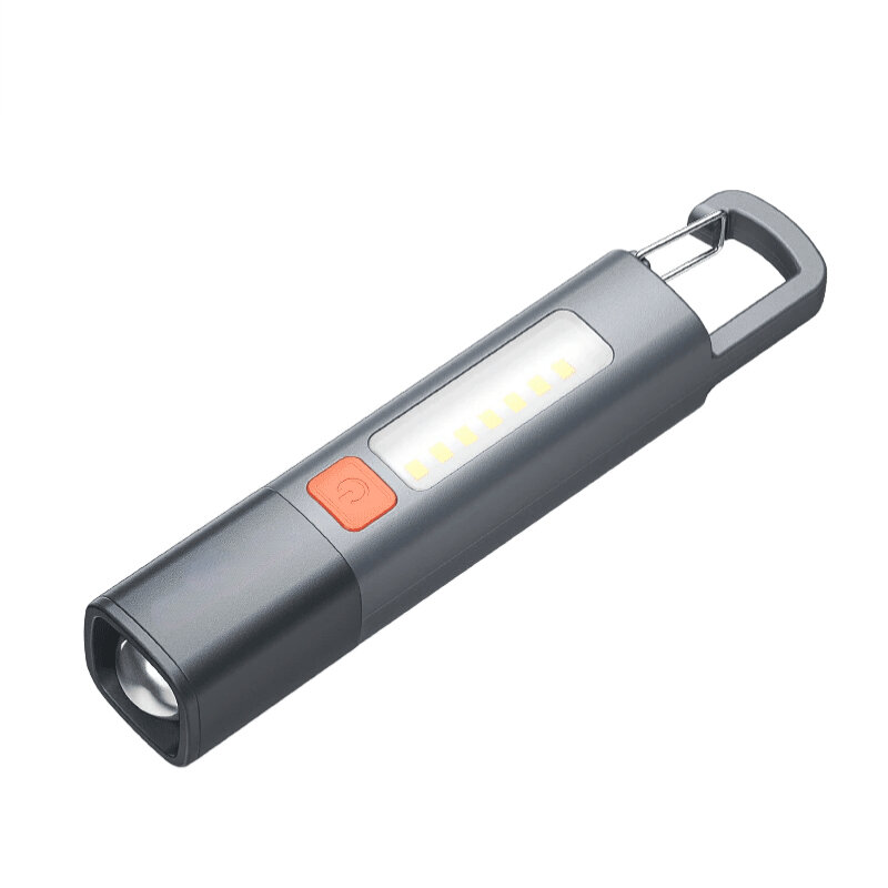 FLSTAR-السوبر مشرق USB قابلة لإعادة الشحن فانوس Zoomable ، أدى الشعلة ، XPE ، مصباح يدوي مع هوك ، التخييم في الهواء الطلق ، مصباح مقاوم للماء