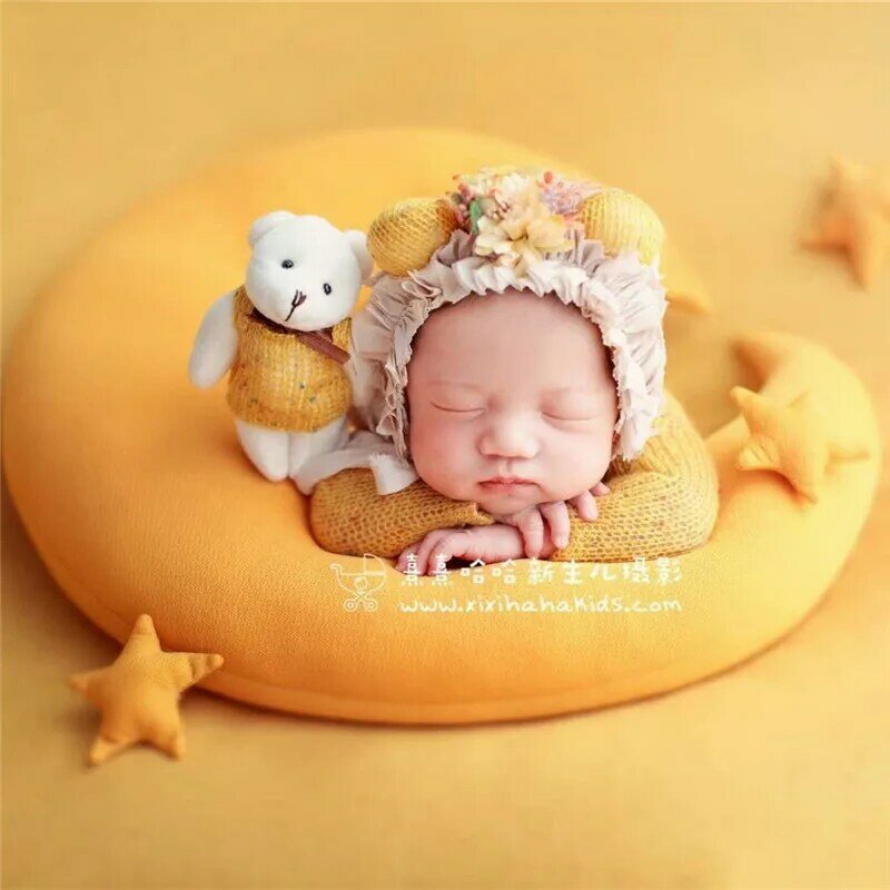 الوليد التصوير الدعائم الوليد بوي فتاة رومبير قبعة رومبير الطفل داخلية الزي التصوير الدعائم الملابس