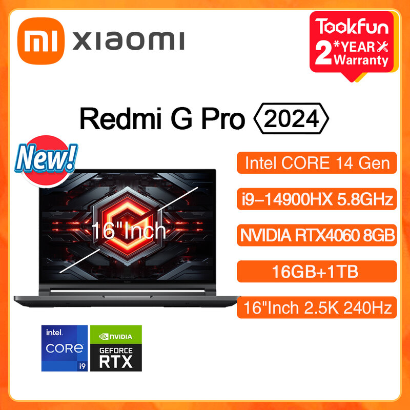 كمبيوتر محمول للألعاب XIAOMI-Redmi G Pro ، كمبيوتر ألعاب ، Intel Core ، NVIDIA GeForce RTX ، 1.2 K ، x ، 16GB ، SSD ، 1 ks ، 16GB
