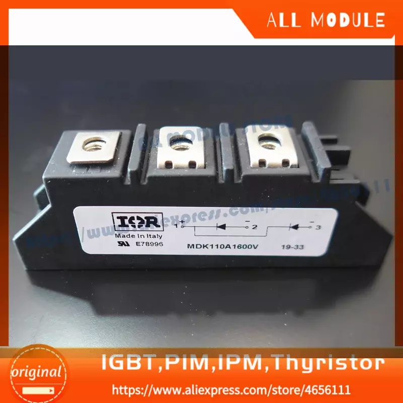 MDK110A1600V MTT80-12 MTT80-16 MTK55A شحن مجاني جديد وأصلي الثايرستور IGBT وحدة