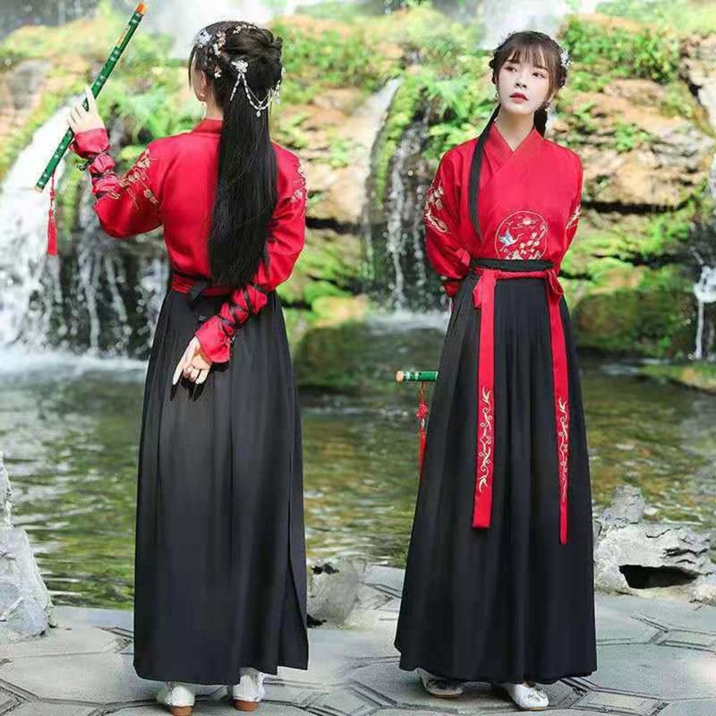 الرجال Hanfu الصينية القديمة التقليدية الملابس هان سلالة المبارز Hanfu رداء تانغ دعوى تأثيري زي كرنفال فستان الحفلات