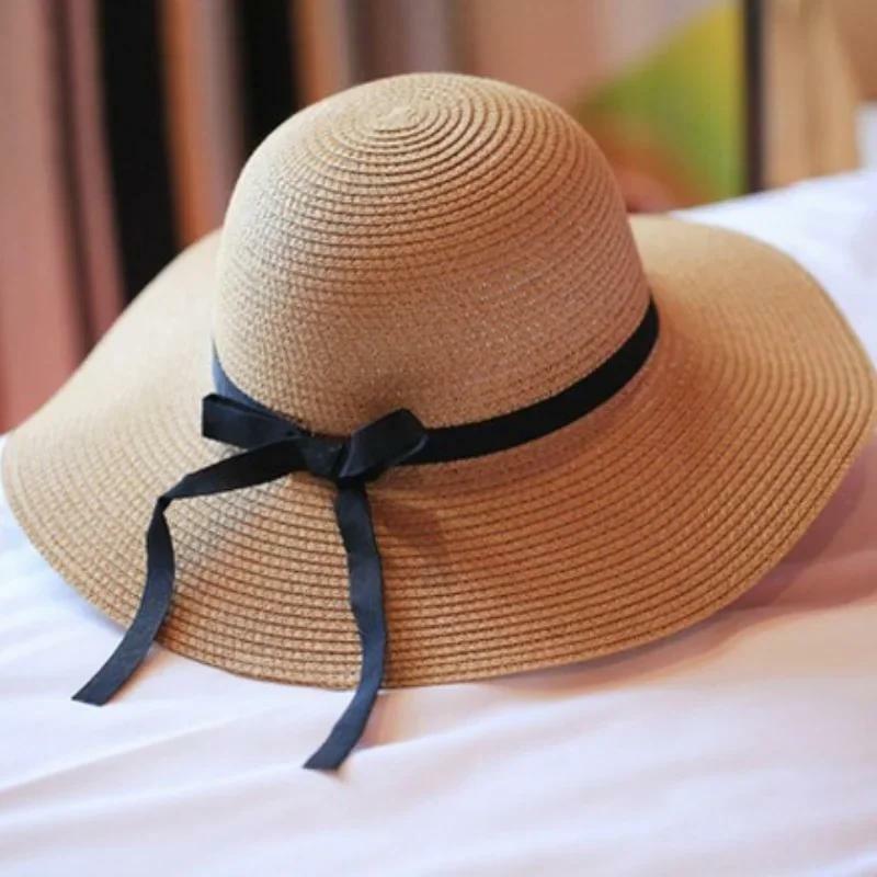 قبعات شمس بحافة كبيرة مقوسة للرجال والنساء ، قابلة للتنفس ، الحماية من أشعة الشمس ، قبعة من القش ، في الهواء الطلق ، السفر ، الرياضة ، المشي لمسافات طويلة ، الشاطئ ، الصيف
