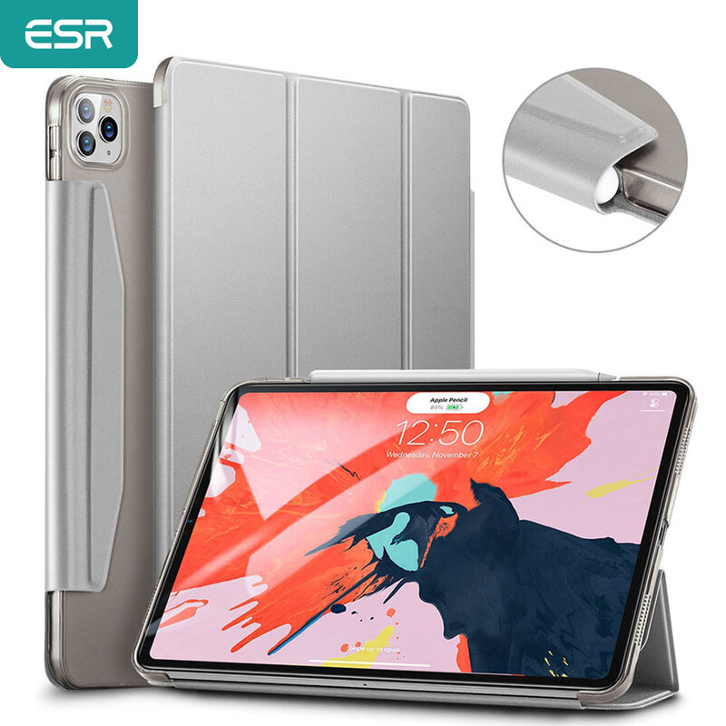 ESR لباد برو 12.9 2021 لباد الهواء 4 5 حافظة لجهاز iPad Pro 11 2021 Mini 6 حافظة باد 9 8 7 الغطاء الخلفي لباد برو 12 9 حافظة