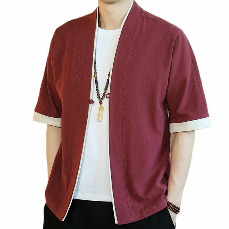 معطف تقليدي على الطراز الصيني ، جاكيت ملابس الشارع ، معطف غير رسمي ، ملابس خروج
