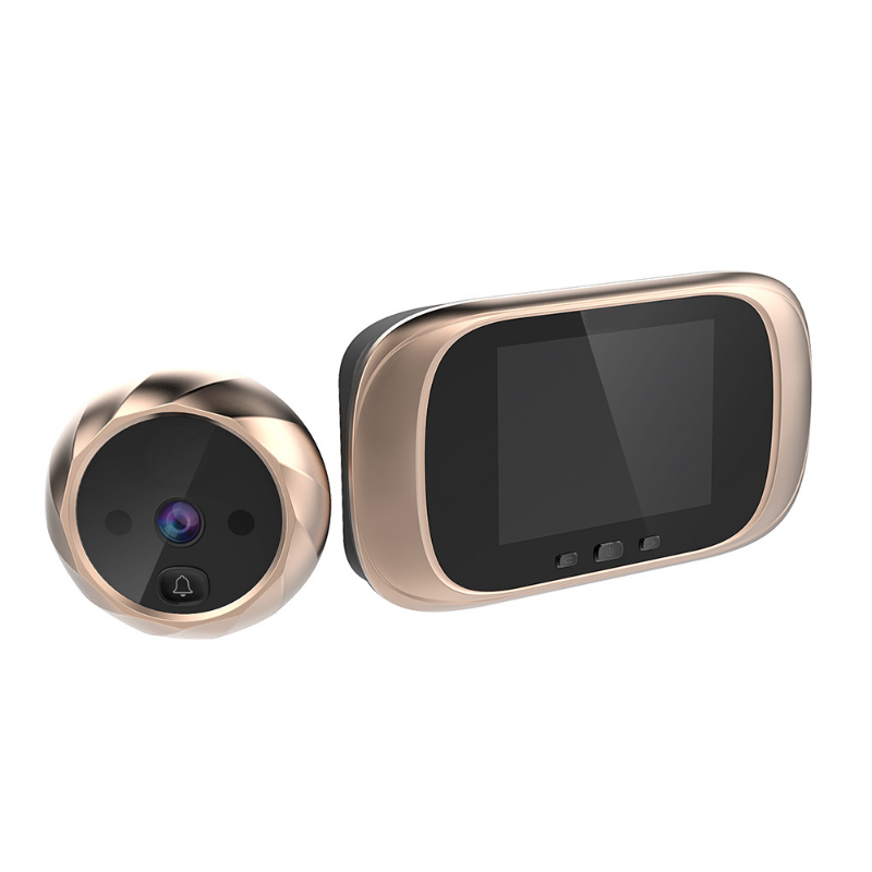 الرقمية LCD 2.8 بوصة جرس باب يتضمن شاشة عرض فيديو ثقب الباب المشاهد باب مراقبة العين كاميرا 90 درجة الجرس كشف الحركة العين