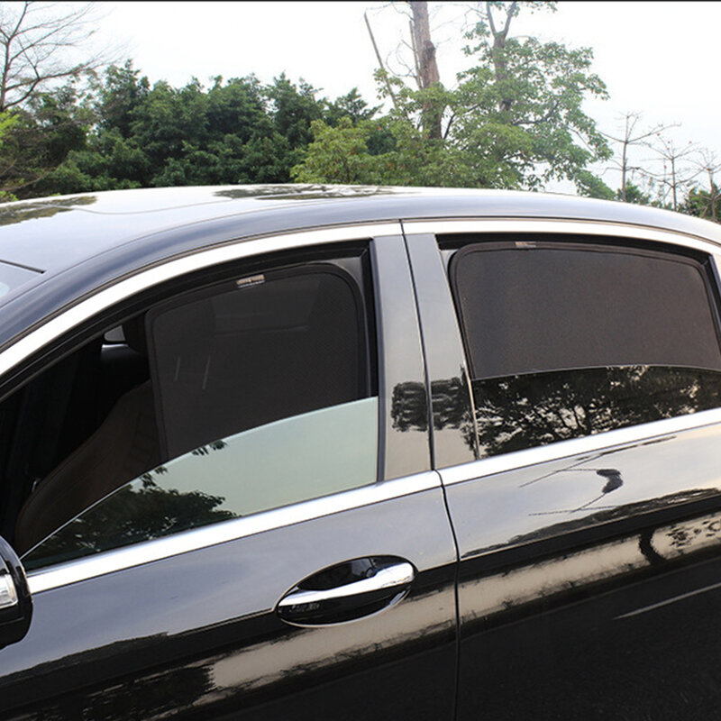 لتويوتا هايلاندر KLUGER XU40 2007-2013 النافذة الجانبية الخلفية الشمس الظل قناع المغناطيسي مظلة السيارات الزجاج الأمامي شبكة الإطار الستار