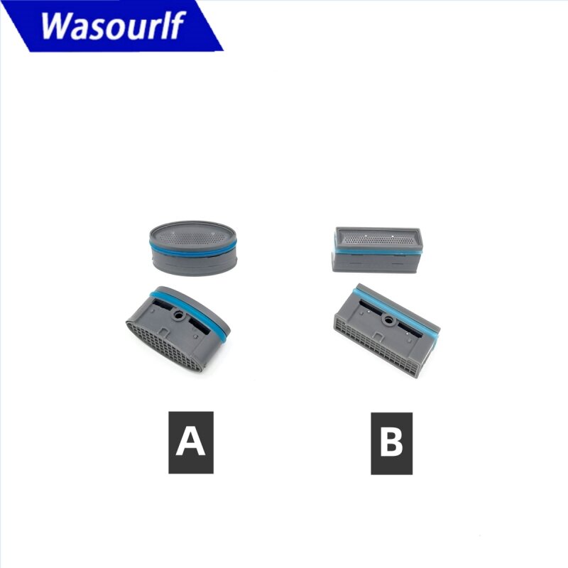 WASOURLF-ذكر توفير المياه مهوية صنبور الحنفية ، جزء صنبور ، اكسسوارات الحمام والمطبخ ، مستطيل مربع و البيضاوي الفوار ، M24 ، 2 قطعة