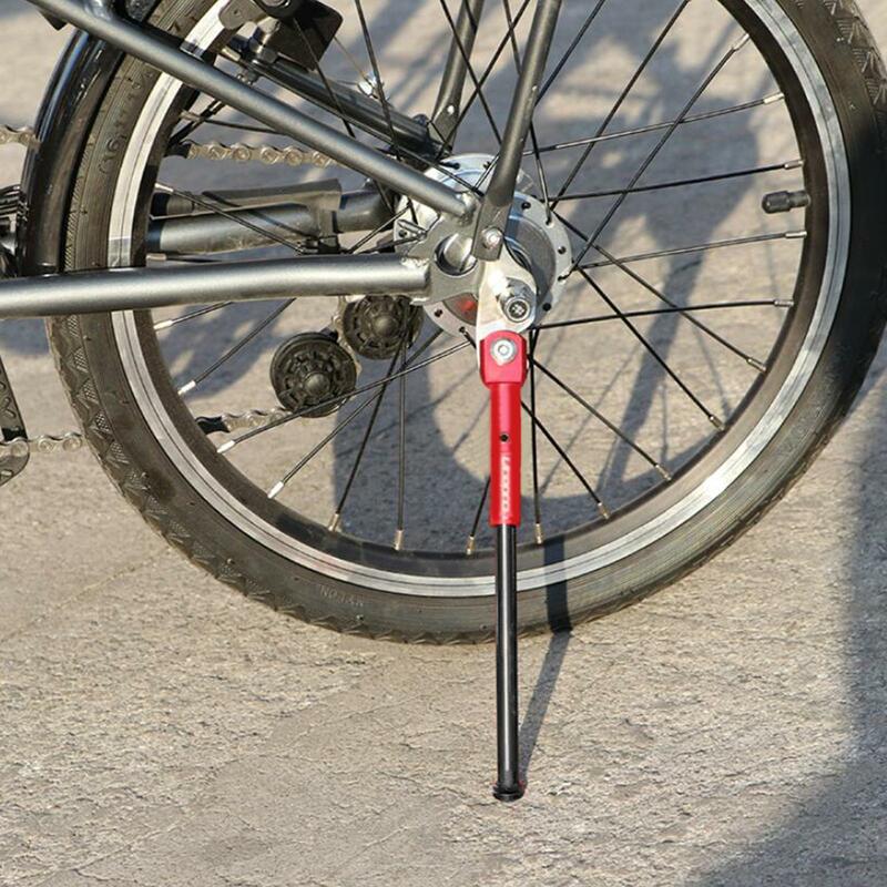 مسند دراجة مانع للانزلاق ، يدعم الثبات ، سبيكة قابلة للتعديل ، حامل وقوف السيارات ، طول الدراجة