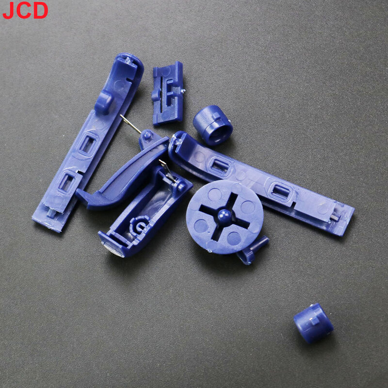 JCD 1 مجموعة عالية الجودة AB الملونة L R أزرار لوحات المفاتيح ل Gameboy مسبقا أزرار الإطار ل GBA D منصات السلطة على قبالة أزرار