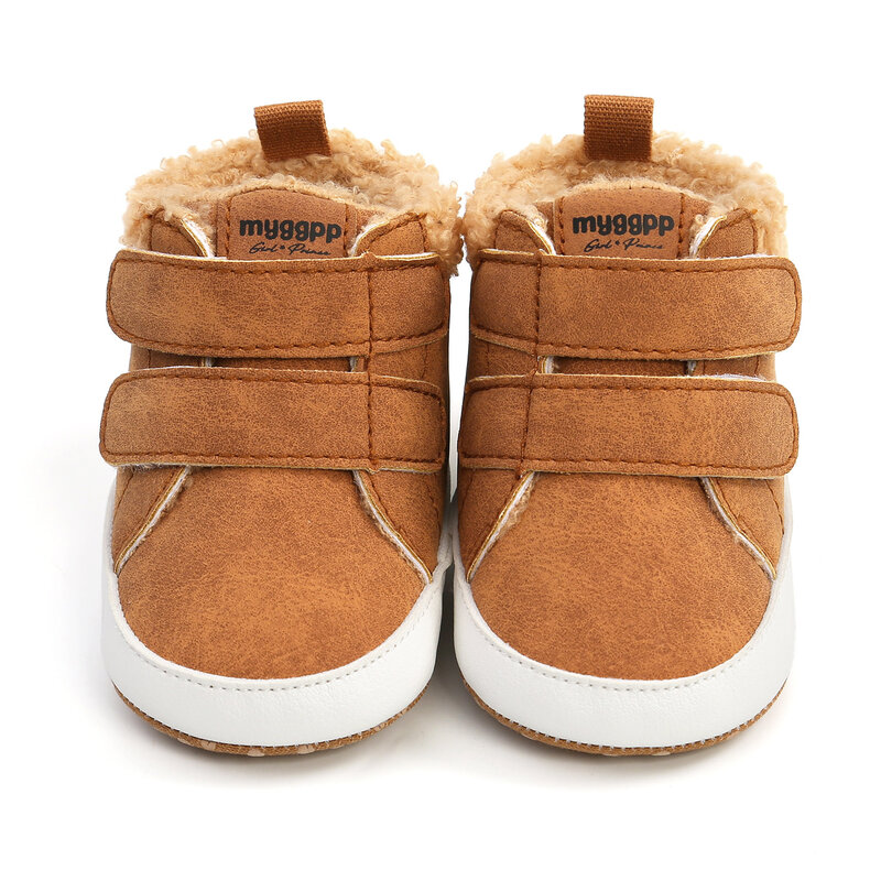 حذاء أطفال أولادي بناتي جديد عالي الجودة مصنوع من القطن للأطفال حديثي المشي أحذية أطفال حديثي المشي أحذية شتوية للتدفئة أحذية مشوا لأول مرة