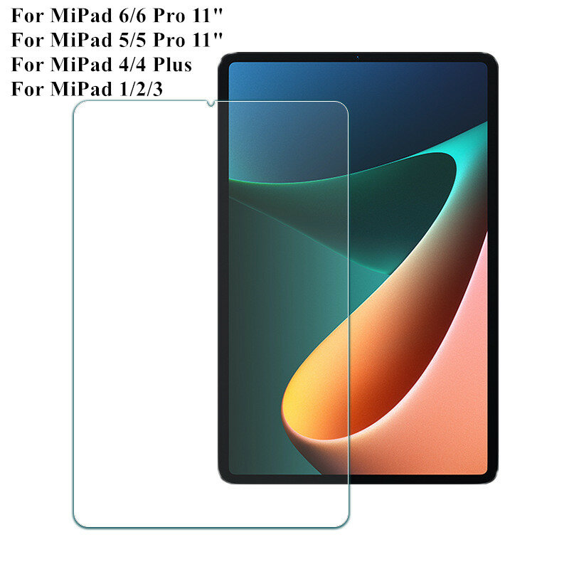 واقي شاشة من الزجاج المقسى لهاتف شاومي باد 6/5 برو 11 واقي شاشة لجهاز MiPad 4 Plus شاشة 10.1 بوصة 3 2 1 8 بوصة