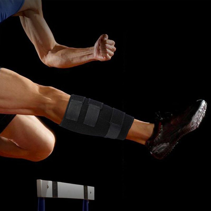 FBIL-Wootshu جبيرة الساق ضغط التفاف لسحب العجل العضلات لتخفيف الآلام ، قابل للتعديل شين هدفين ، جبيرة الساق ، إصابة سلالة ، Sw