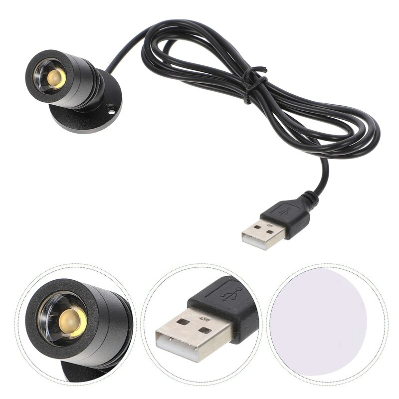أضواء عرض LED صغيرة داخلية ، أضواء USB صغيرة ، سبائك الألومنيوم ، غرفة الطعام