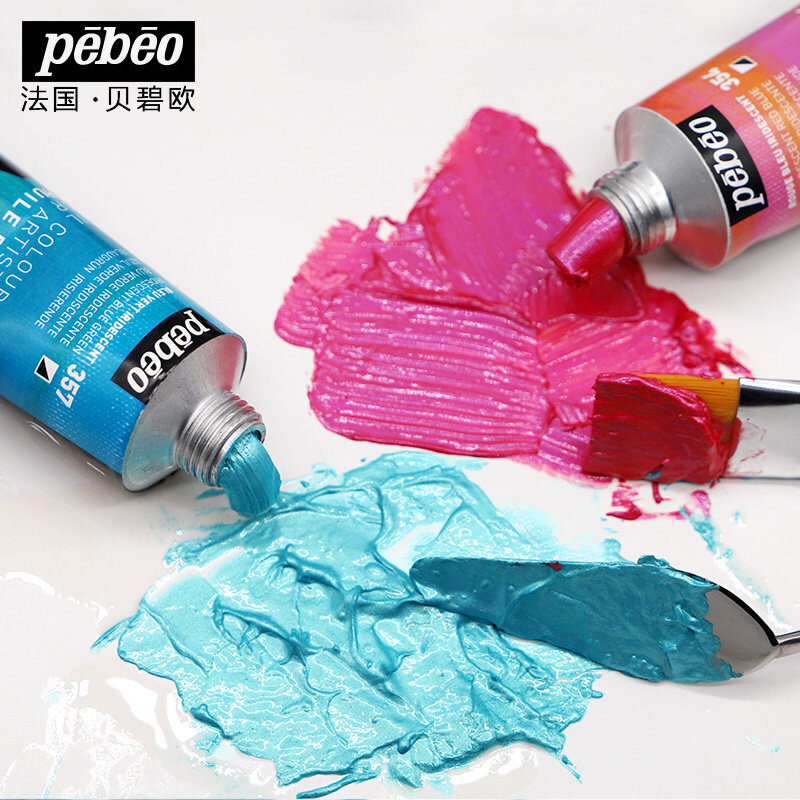 Pebeo XL Studio 40/30/20/10 الألوان 20 مللي عالية السعة أنبوب النفط الطلاء مجموعات المهنية للفنان رسم اللون الفن لوازم