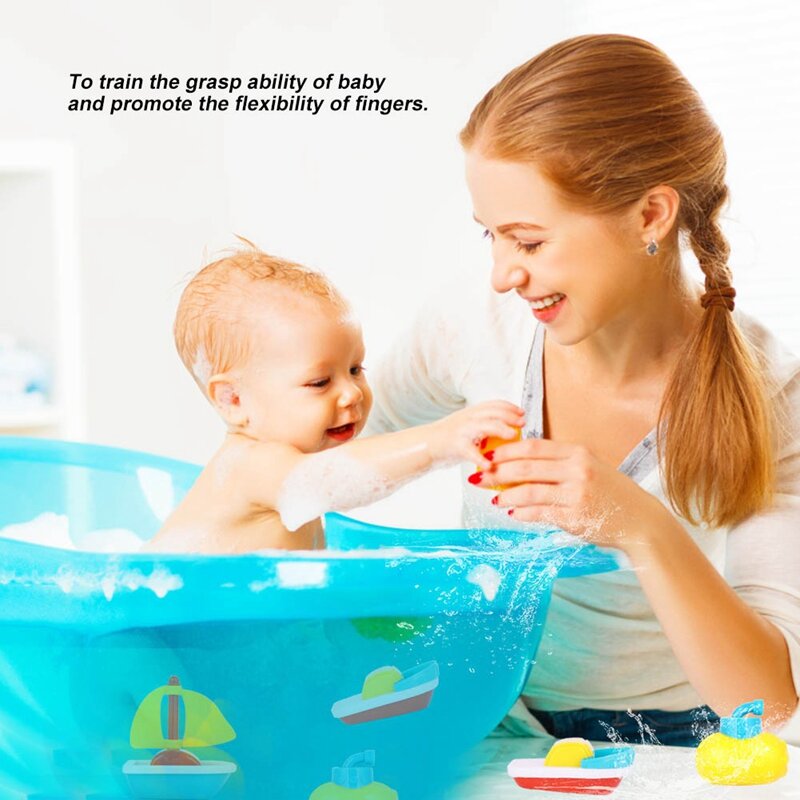 نموذج سفينة بلاستيكية للأطفال الصغار ، ألعاب حمام للأطفال ، حوض استحمام عائم ، ألعاب مياه للفتيان والفتيات ، 4 سنوات