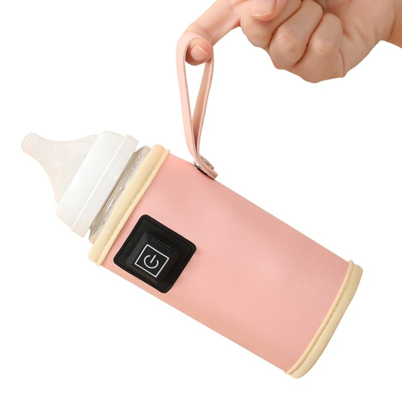 قابل للتعديل درجة الحرارة USB جهاز حفظ حرارة الحليب زجاجة الرضاعة سخان حقيبة حقيبة معزولة توفر لطفلك الدفء والراحة G99C