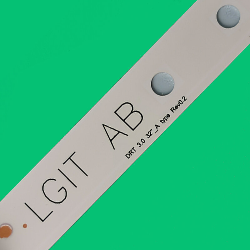 شريط LED للإضاءة الخلفية للتلفزيون ، شريط LED لـ LIG ، 32LB560b ، 32lb580b ، 32LB5600 ، 32LB550b ، 32LB530b ، DRT 3.0 ، 32 "، نوع Rev0.2 ، جديد