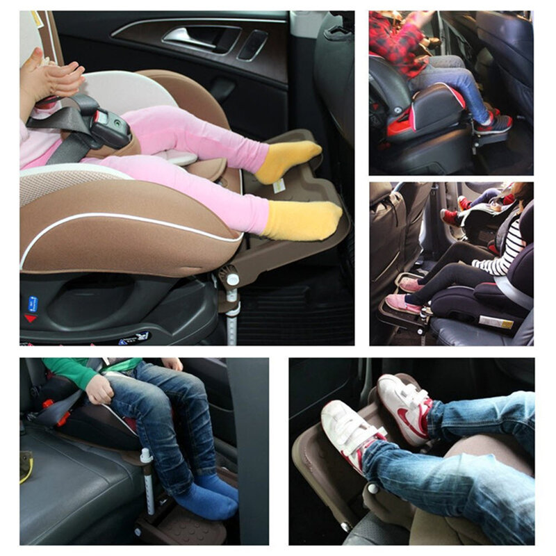 مسند قدم مقعد أمان داخلي للسيارة للأطفال ، حامل دواسة القدم ، دعامة قابلة للتعديل ، ملحقات عربة الأطفال ، الأطفال ، الطفل