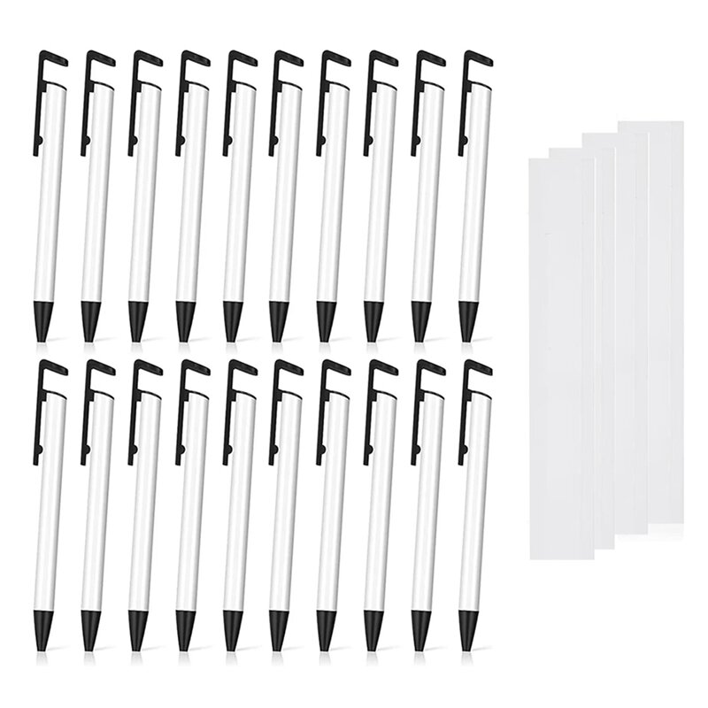 أقلام فارغة التسامي مع يتقلص التفاف ، لتقوم بها بنفسك اللوازم المكتبية القرطاسية المدرسية ، 20 قطعة