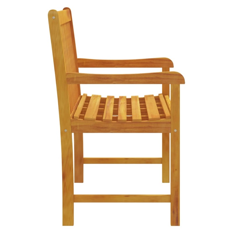 الباحة مقعد الصلبة أكاسيا الخشب 43.3 "x 21.9" x 35.4 "كرسي للاستعمال في المناطق الخارجية أثاث الشرفة