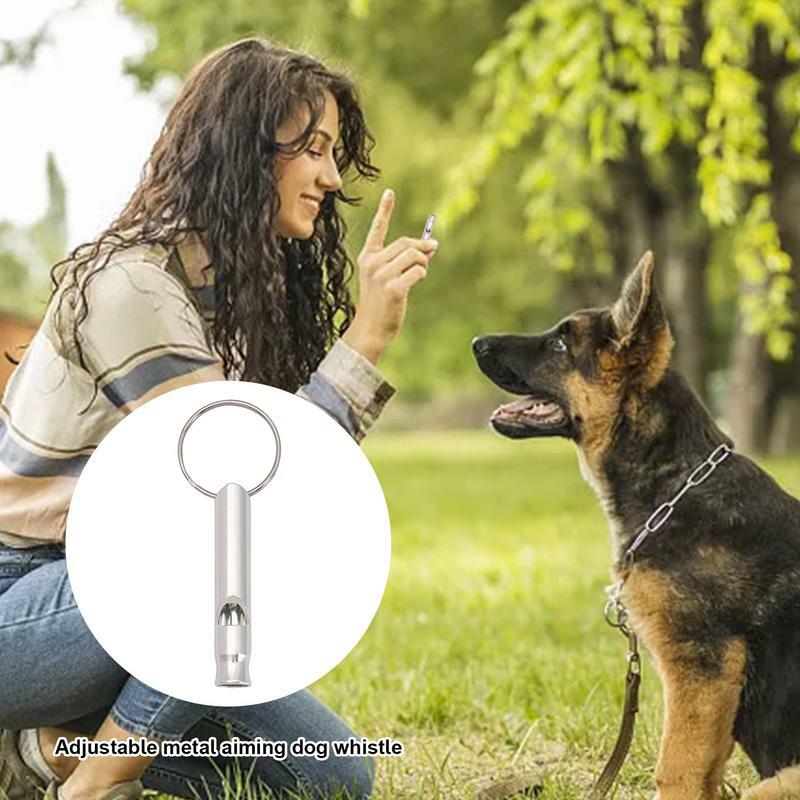 صافرة استدعاء الكلب بالموجات فوق الصوتية ، جهاز منع النباح ، تدريب الحيوانات الأليفة ، المحمولة ، الحبل ، لوازم التحكم