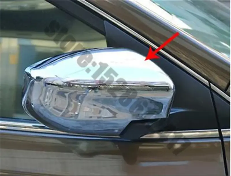لنيسان سيلفي 2012-2020 فرامل ABS من الكروم مرآة الرؤية الخلفية الديكور/مرآة الرؤية الخلفية غطاء الكسوة تصفيف السيارة