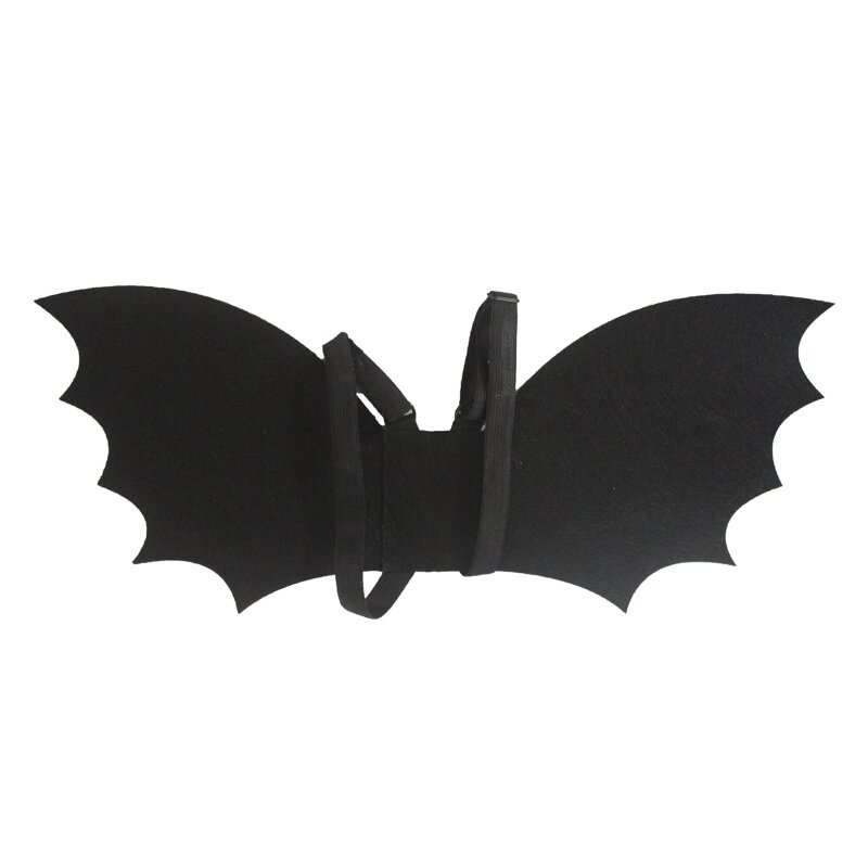الخفافيش أجنحة صغيرة وهمية الخفافيش على ظهره واقعية مخيف مزحة الدعائم للداخلية في الهواء الطلق ساحة الطرف هالوين الديكور