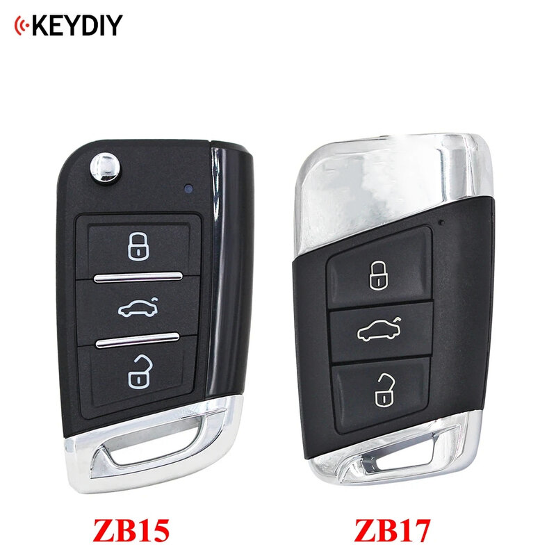 KEYDIY-ZB سلسلة العالمي مفتاح السيارة الذكية ، البعيد استبدال صالح لل KD-X2 ، KD-MAX ، أكثر من 2000 نماذج/مجموعة ، ZB15 ، ZB17 ، 1 قطعة